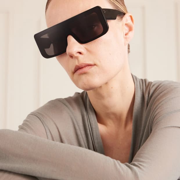 RICKOWENS 릭오웬스 도큐멘타 실드 선글라스