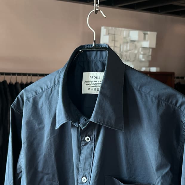 프로드 셔츠/s-980 usa 포플린 셔츠, 네이비, 50, 새상품