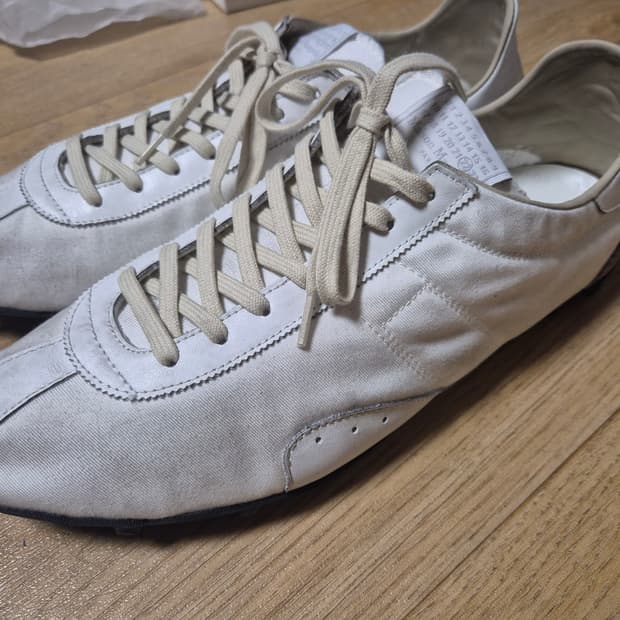 마르지엘라 스프린터 스니커즈 화이트