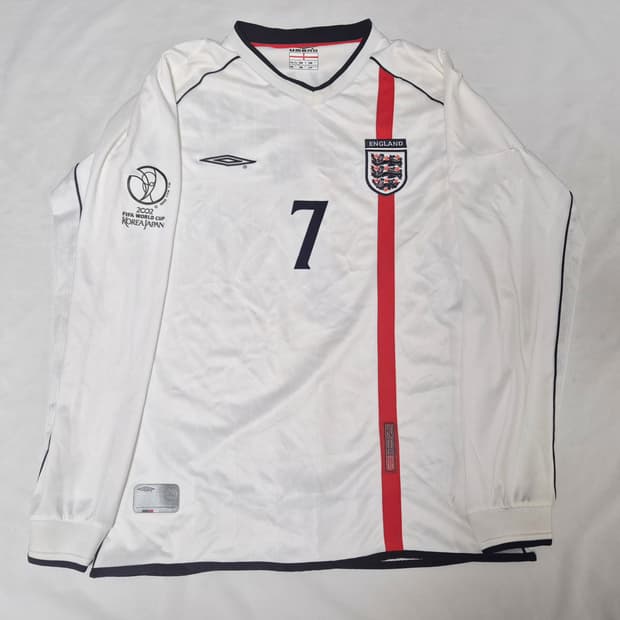 잉글랜드 국대 홈 베컴 유니폼 팝니다 