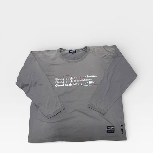 Zippo - 롱실리브 티셔츠 (XL - XXL 추천)