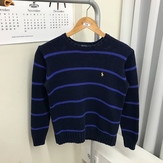 폴로 단가라 니트