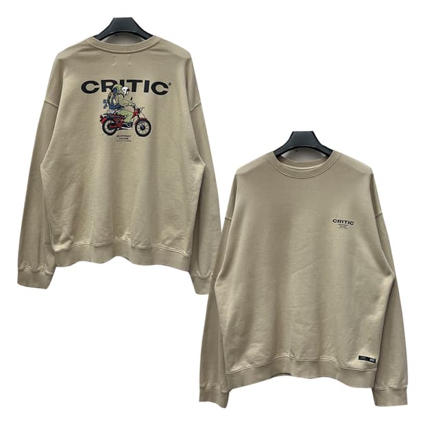 크리틱 캠퍼 치킨 스웻 맨투맨 XL