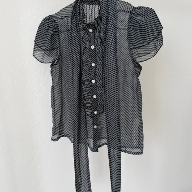 빈티지 블라우스