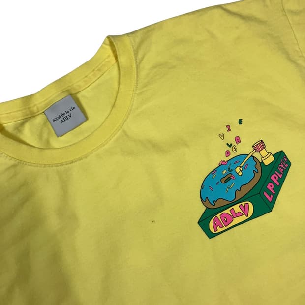 ADLV 프린팅 반팔 티셔츠 XL