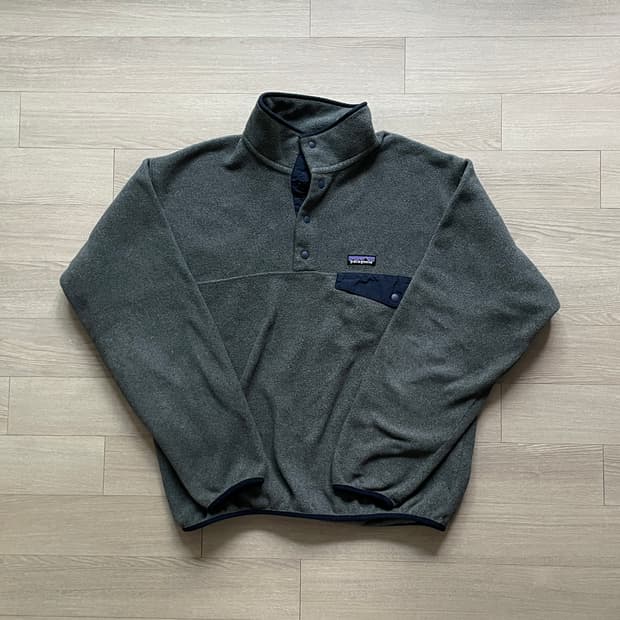 파타고니아 신칠라 니켈 네이비 그레이 플리스 patagonia