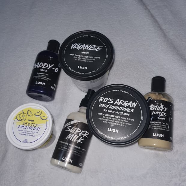 LUSH 러쉬바디용품 6종일괄