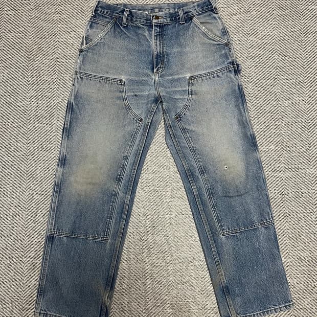 [32] 칼하트 더블니 데님 b73