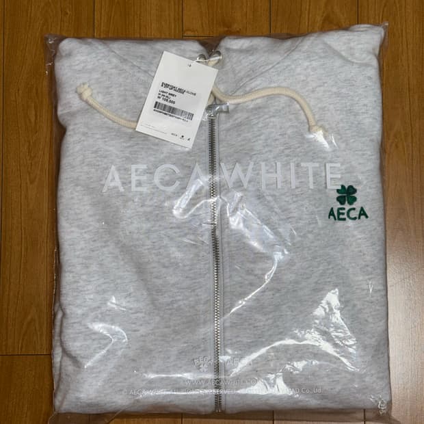 AECA WHIT 라이트 그레이 후드집업 팝니다