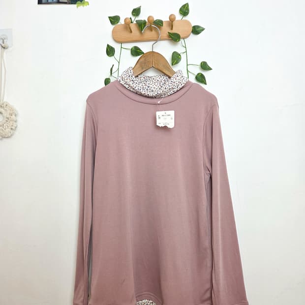 잔꽃 포인트 목폴라 슬리브 [미사용품]