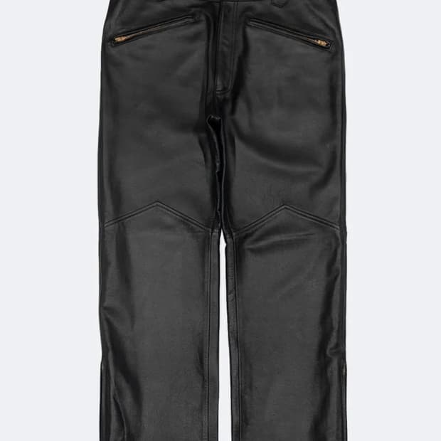 더긱스 레더 바이커팬츠 M 사이즈