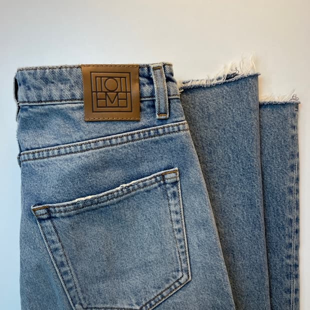 토템 플레어 핏 데님 팬츠 