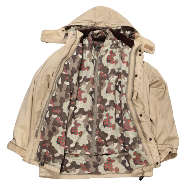 Stussy Camo Liner 3-Way jacket