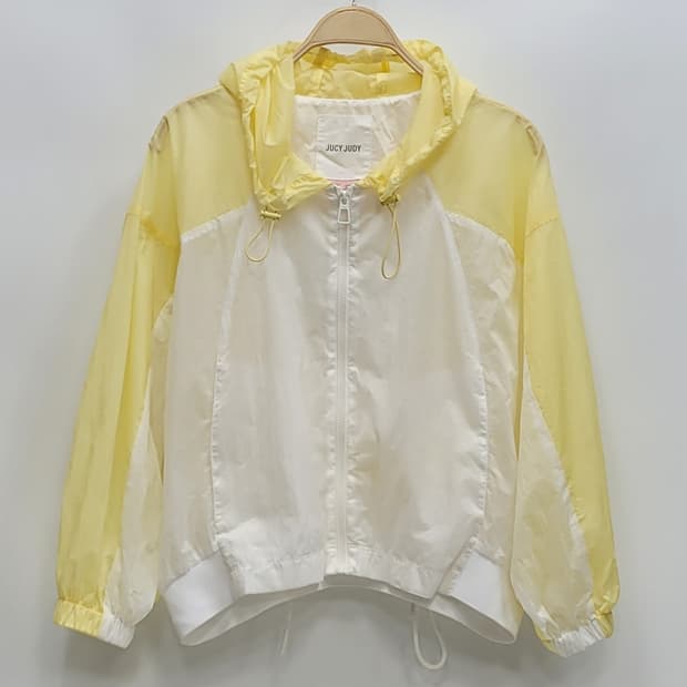 JUCY JUDY 21SS  쥬시쥬디 시스루 후드 바람막이 / 여 85 