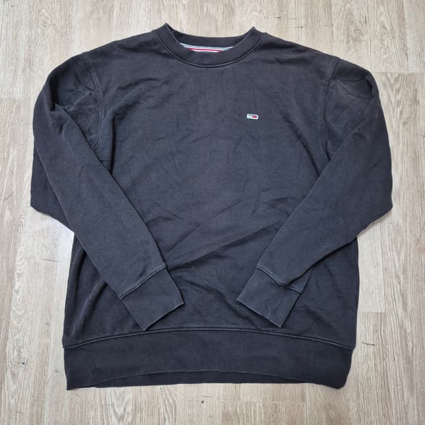 타미힐피거 진스 미니플래그 맨투맨