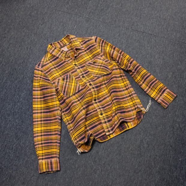 휴스턴 체크 워크셔츠