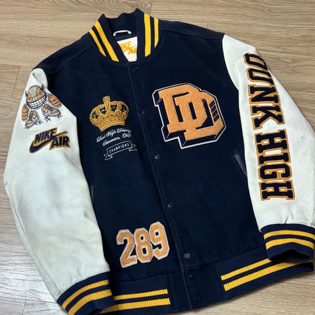 XL 나이키 x Destroyer 바시티 자켓