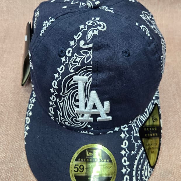 MLB 뉴에라 새상품 LA다져스 레트로크라운 헤리티지캡