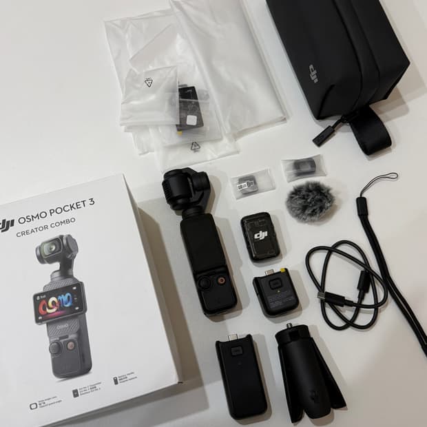 오즈모포켓3 크리에이터 콤보