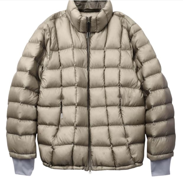 2 3 999휴머니티 모듈러 라이트 구스 패딩 카키 미개봉 판매