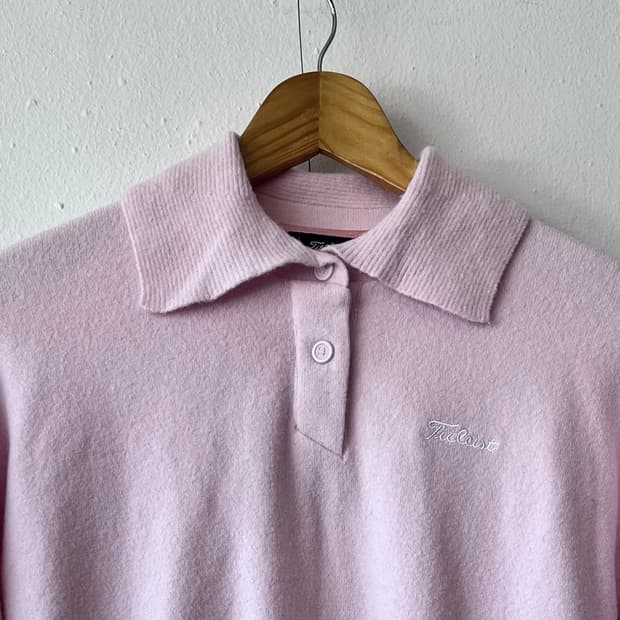 타이틀리스트 여성 카라방풍니트 S사이즈