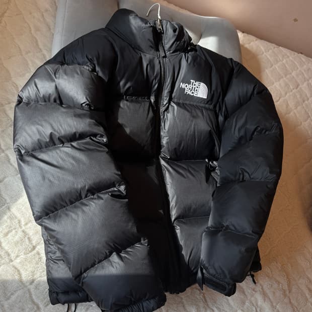 노스페이스 1996 에코 눕시 패딩 블랙 L