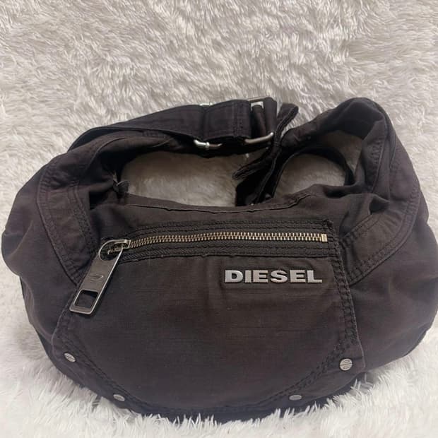 00s arcive DIESEL Y2K 숄더백 초승달 가방