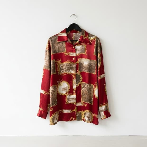 고퀄) 일본 빈티지 블라우스 🇯🇵