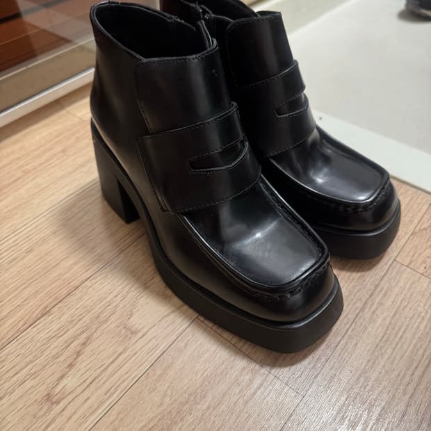 페니 로퍼 앵클 부츠
