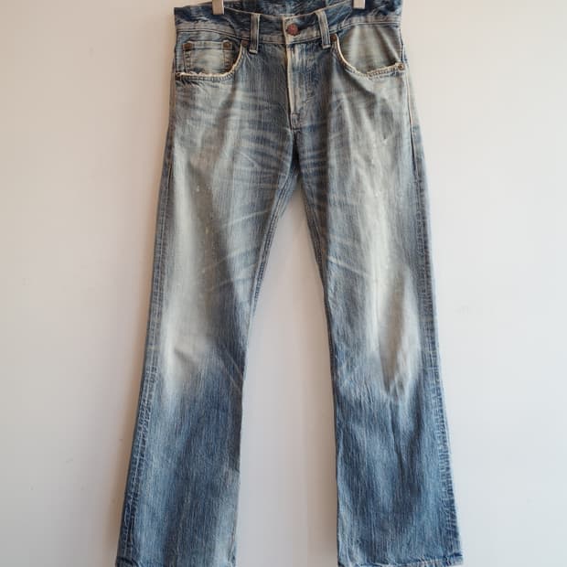 EDWIN 에드윈 블루트립 부츠컷 데님팬츠 