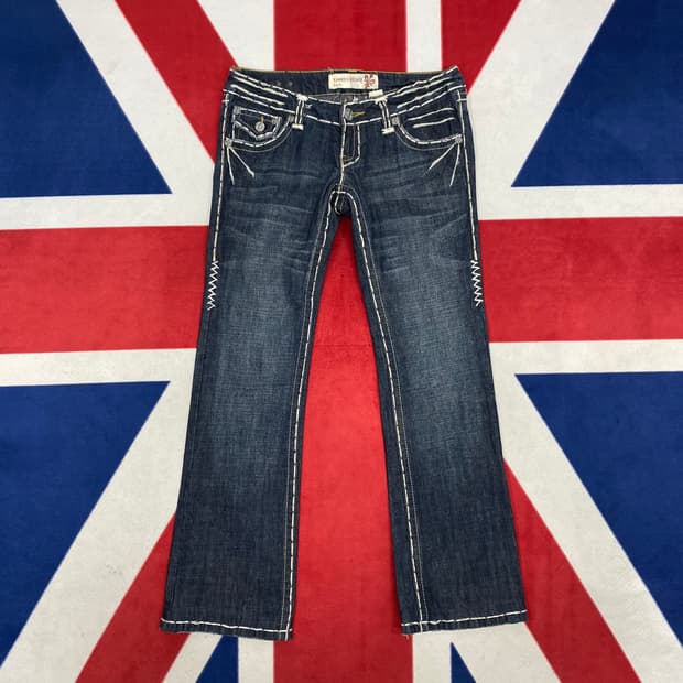 라구나피치 데님 부츠컷 팬츠 27