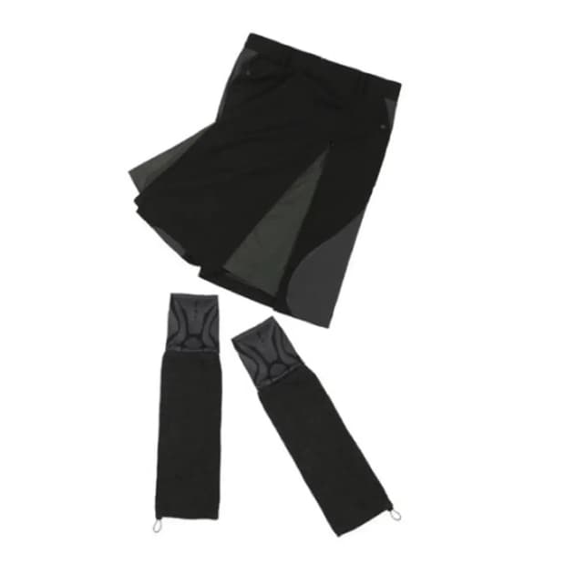 오호스 레그워머 미디스커트 세트