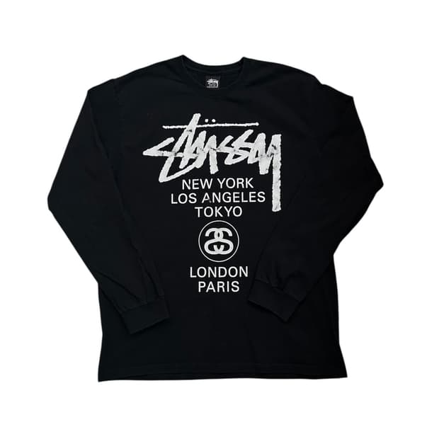 스투시 (Stussy) 월드투어 롱슬리브