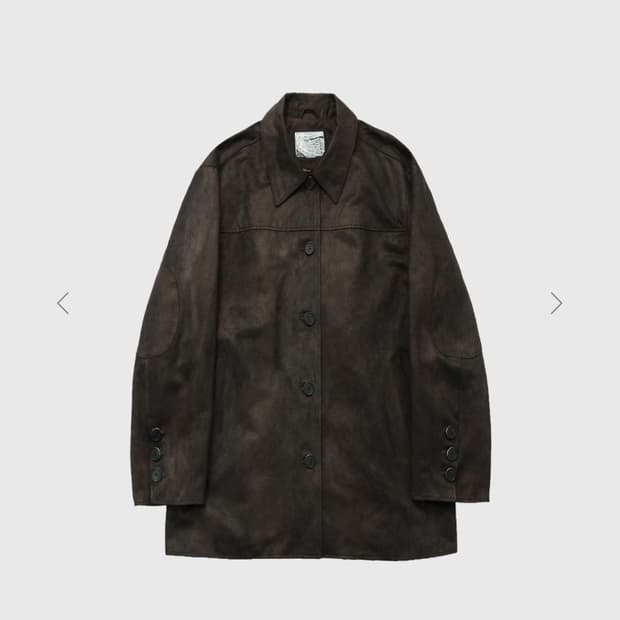 999휴머니티 스웨이드 코트 삽니다