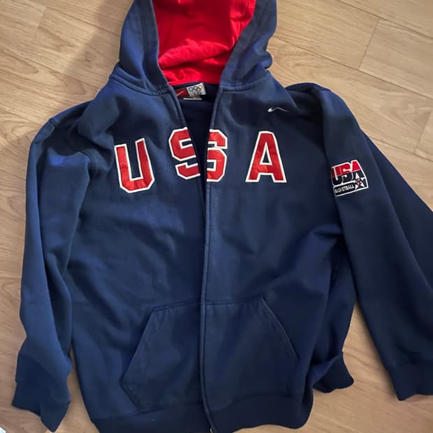 USA 미국 농구 월드컵 후드집업
