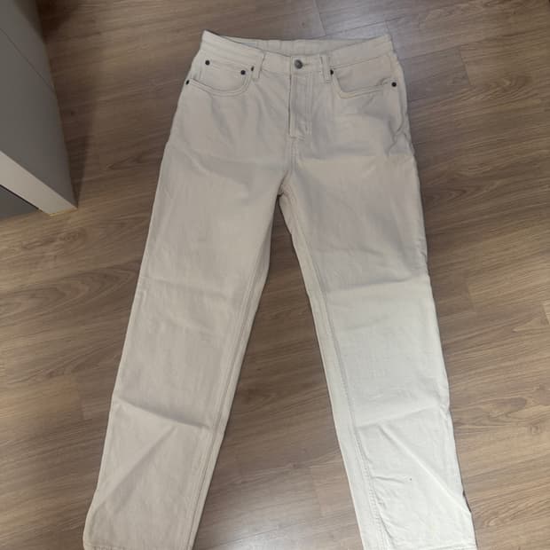 zara 자라 스트레이트핏 크림진 31사이즈 판매