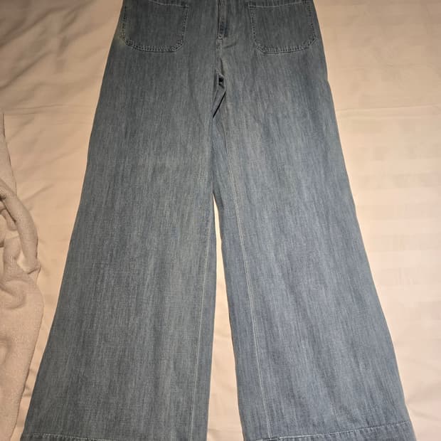 A.P.C. 와이드 데님 팬츠 28