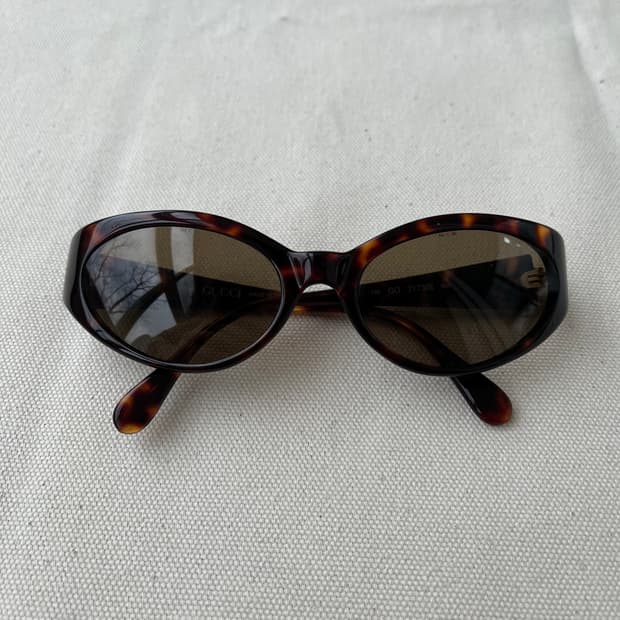 구찌 톰포드 Era 브라운 터틀 선글라스