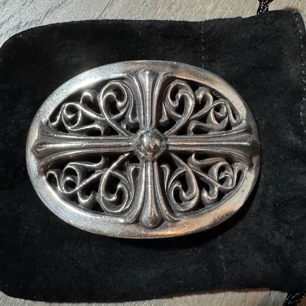 크롬하츠 오발 버클 1.5인치 (교)