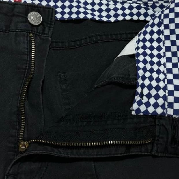 Junya Watanabe × Levi’s 프론트 센터 절개 팬츠