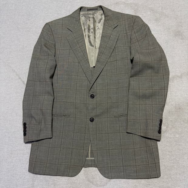 버버리 런던 체크 블레이저