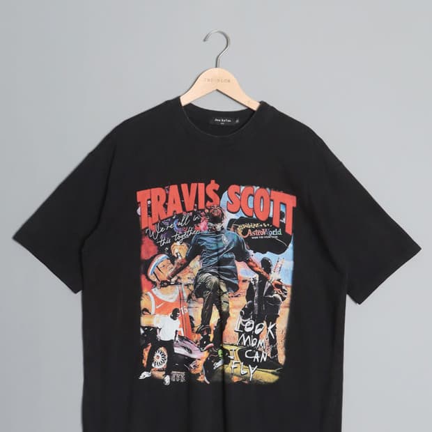 One Se7en Print T-Shirts TRAVIS SCOTT