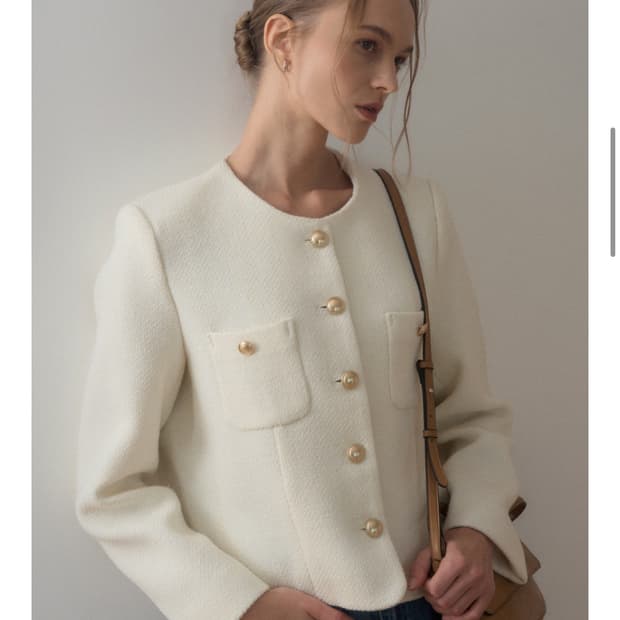 Haint 헤인트 DEVON CLASSIC WOOL TWEED JACKE