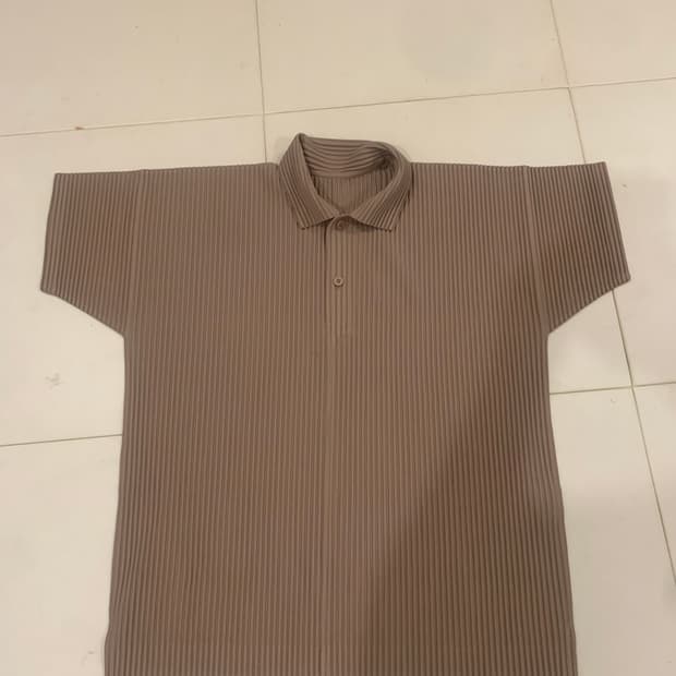 옴므플리세 브라운 오버핏 카라티 4