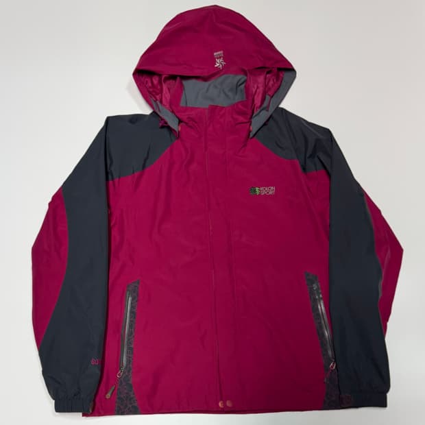 여성 코오롱 스포츠 고어텍스 등상 후드 바람막이 s