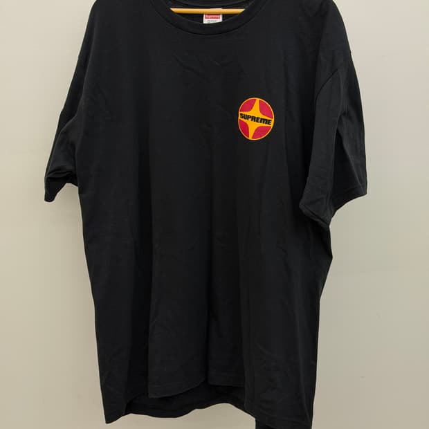 슈프림 x 히스테릭 글래머 핀 업 티셔츠 블랙 - 24FW(XL)