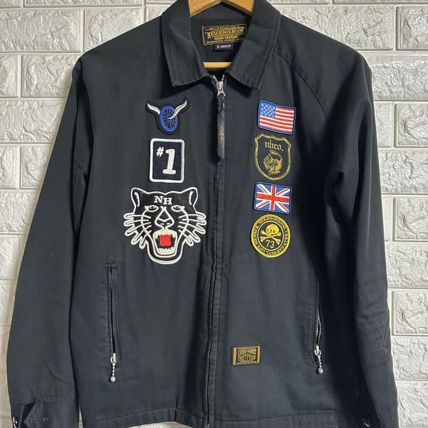 네이버후드 10AW 드리즐러 워크 자켓