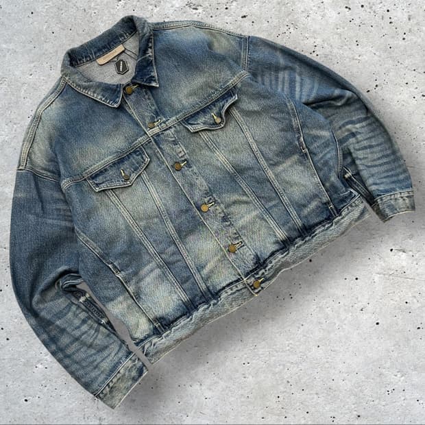 [M] 22FW 에센셜 트러커 데님 청자켓 인디고 A519