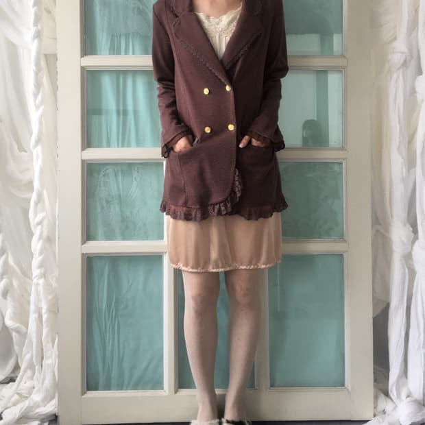 Axes femme back lace up dot pattern jack