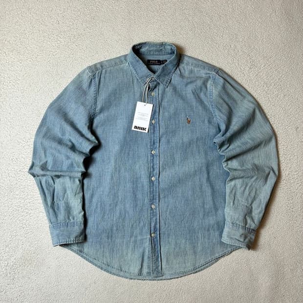 폴로 랄프로렌 샴브레 페이딩 데님 셔츠 PN8033